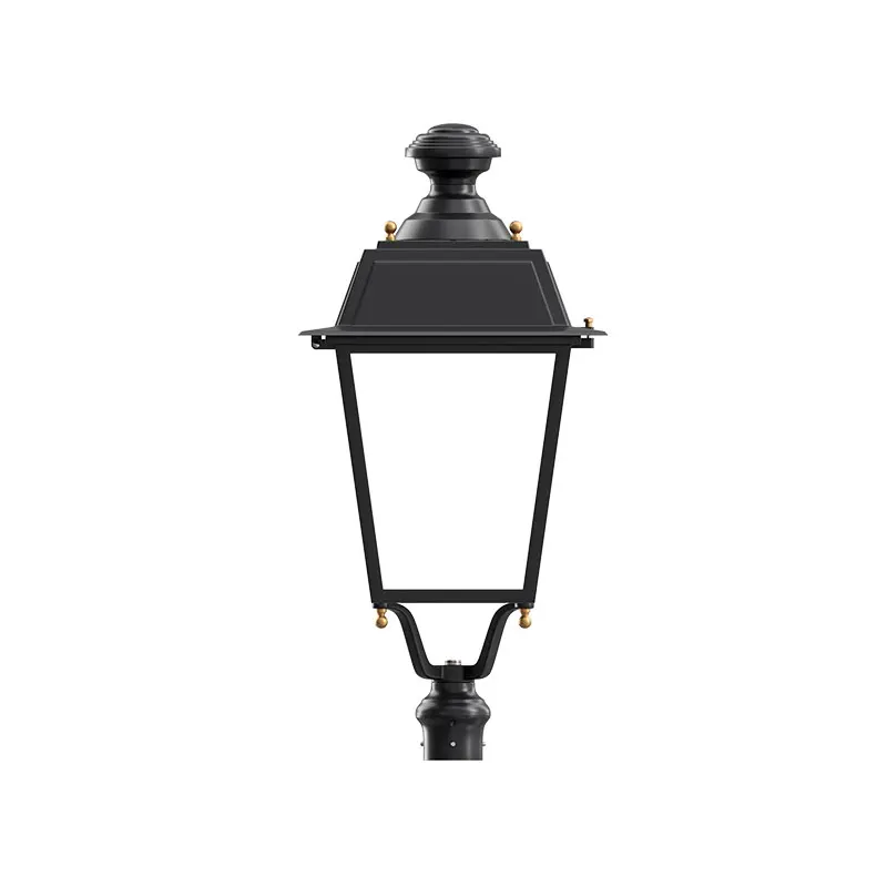 IP66 waterproof antique street lamp post decoration LED garden pole light
