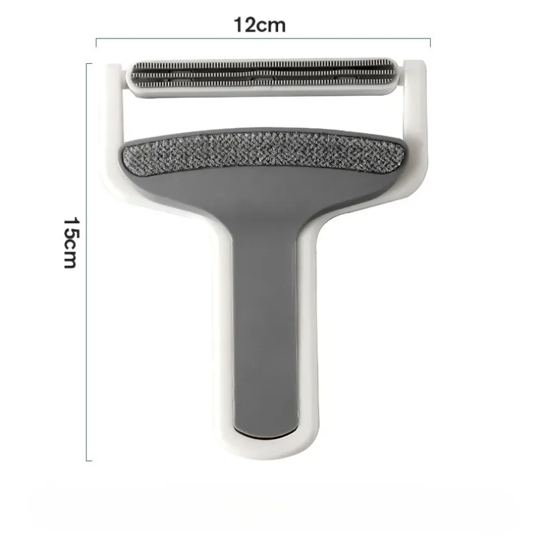 Coat hair scraper clothes pilling and ball removal device portable hair removal multiple brush heads hair removal brush