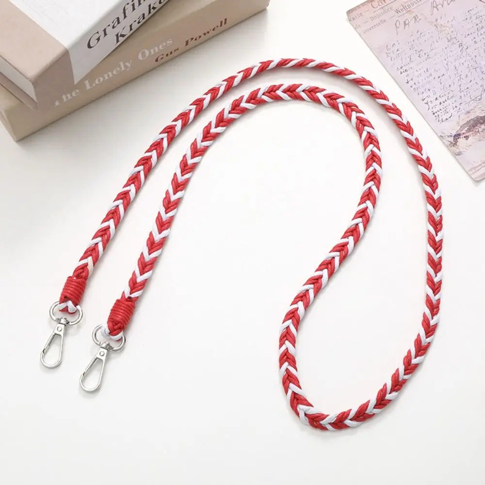 Handwoven Braided Strap For Shoulder Crossbody Bag Replacement Bag Accessories Belt Anti Loss Phone Strap Hanging Rope