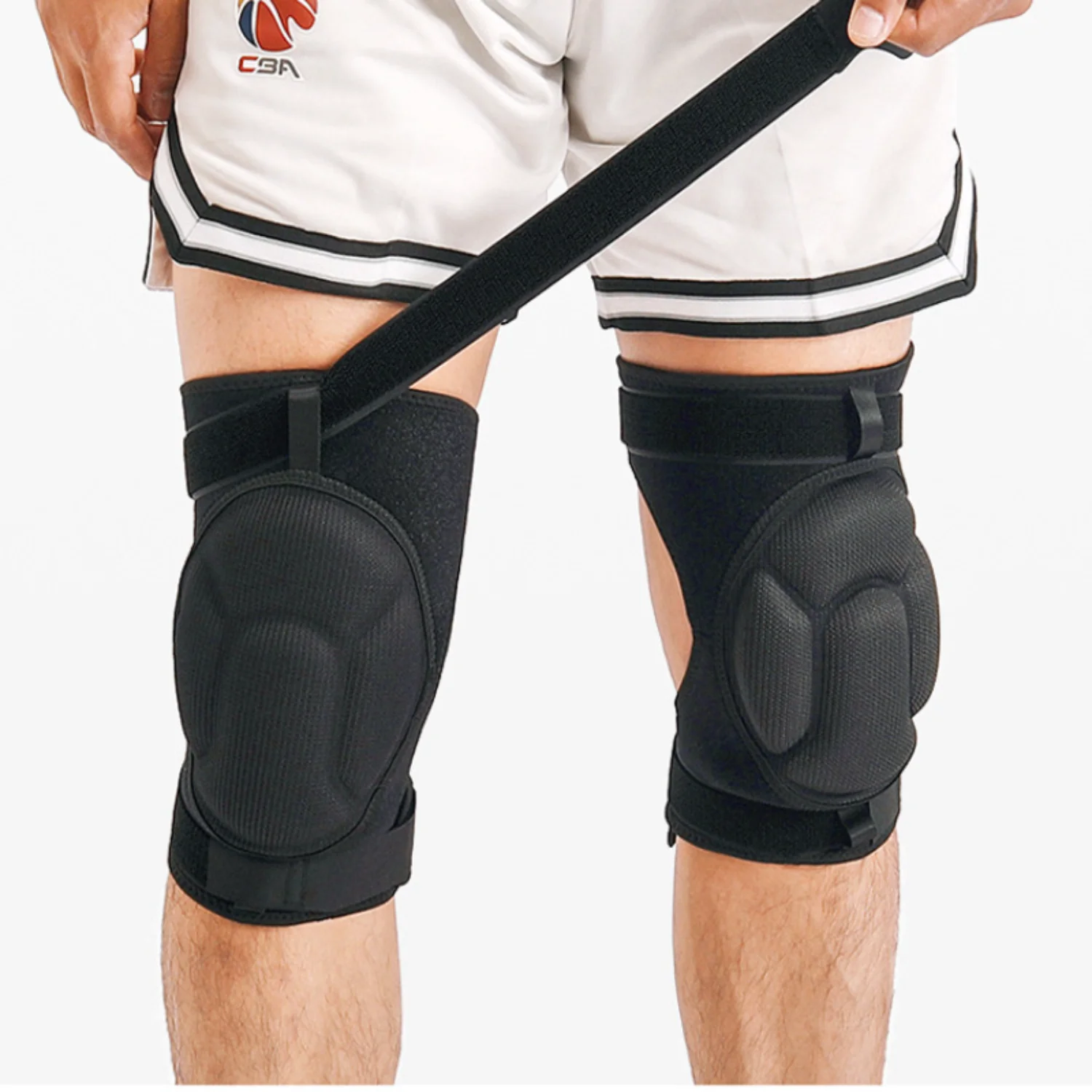 

-Resistant Crawling Knee Pads With Shock Absorption & Sponge Cushioning