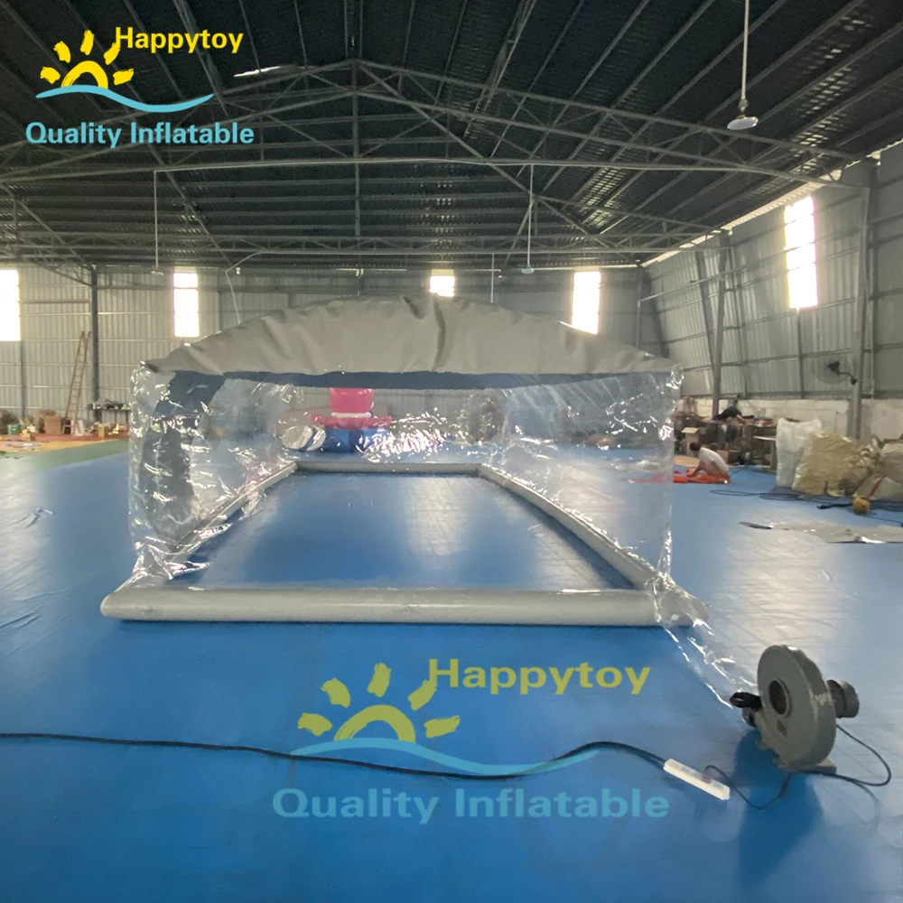 PVC Waterproof Inflatable Clear Transparent Pool Cover Dome Tents