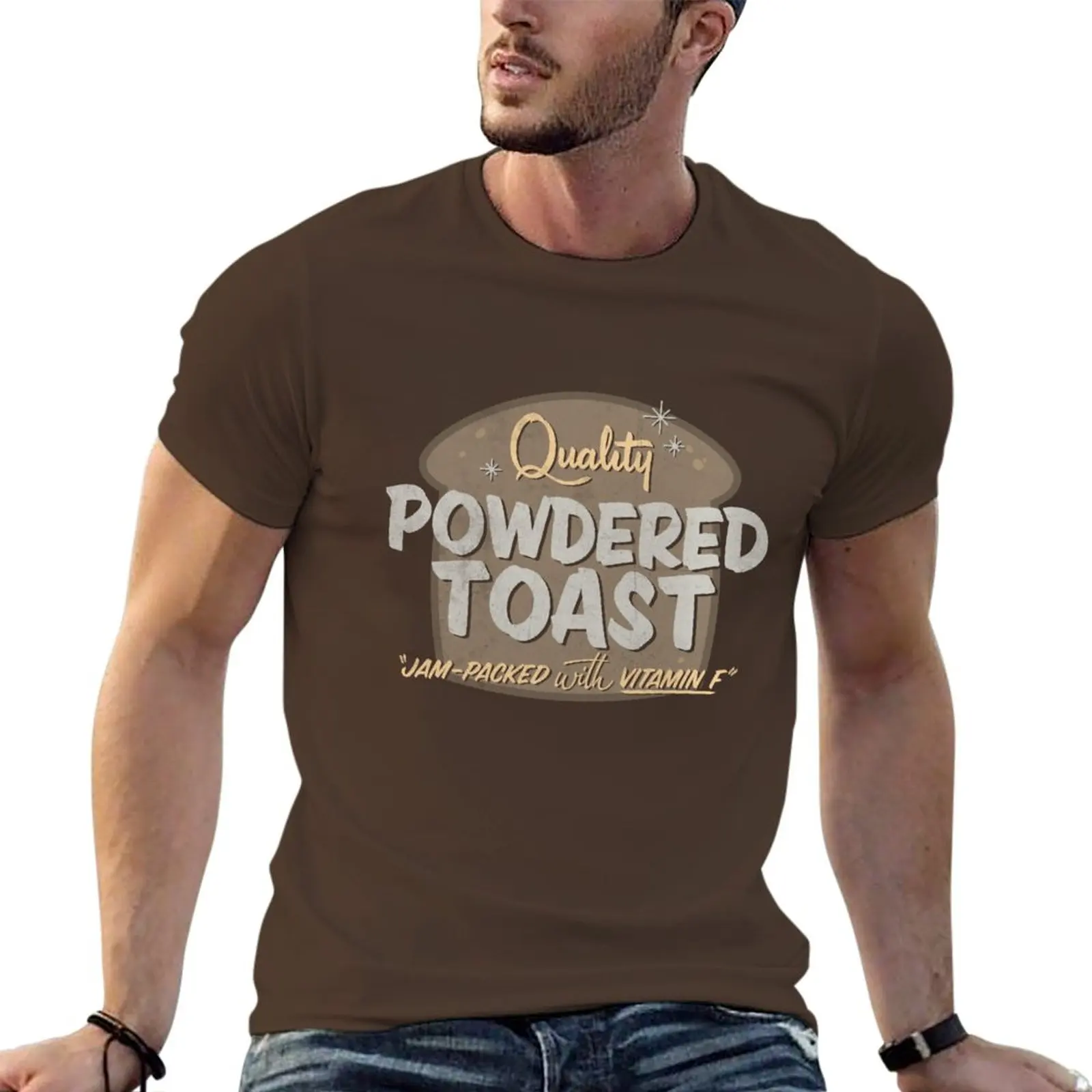 

New Quality Powdered Toast II T-Shirt aesthetic clothes summer clothes mens tall t shirts