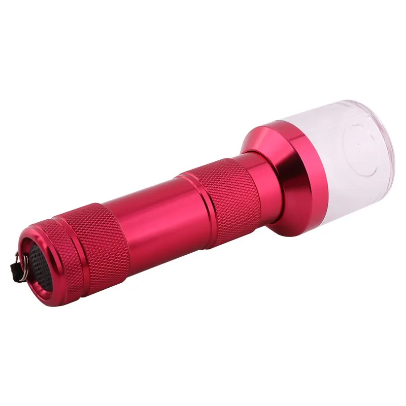 Electric Torch Pattern Aluminum Crusher Crank Leaf Smoking Grinder Spice Muller Machine