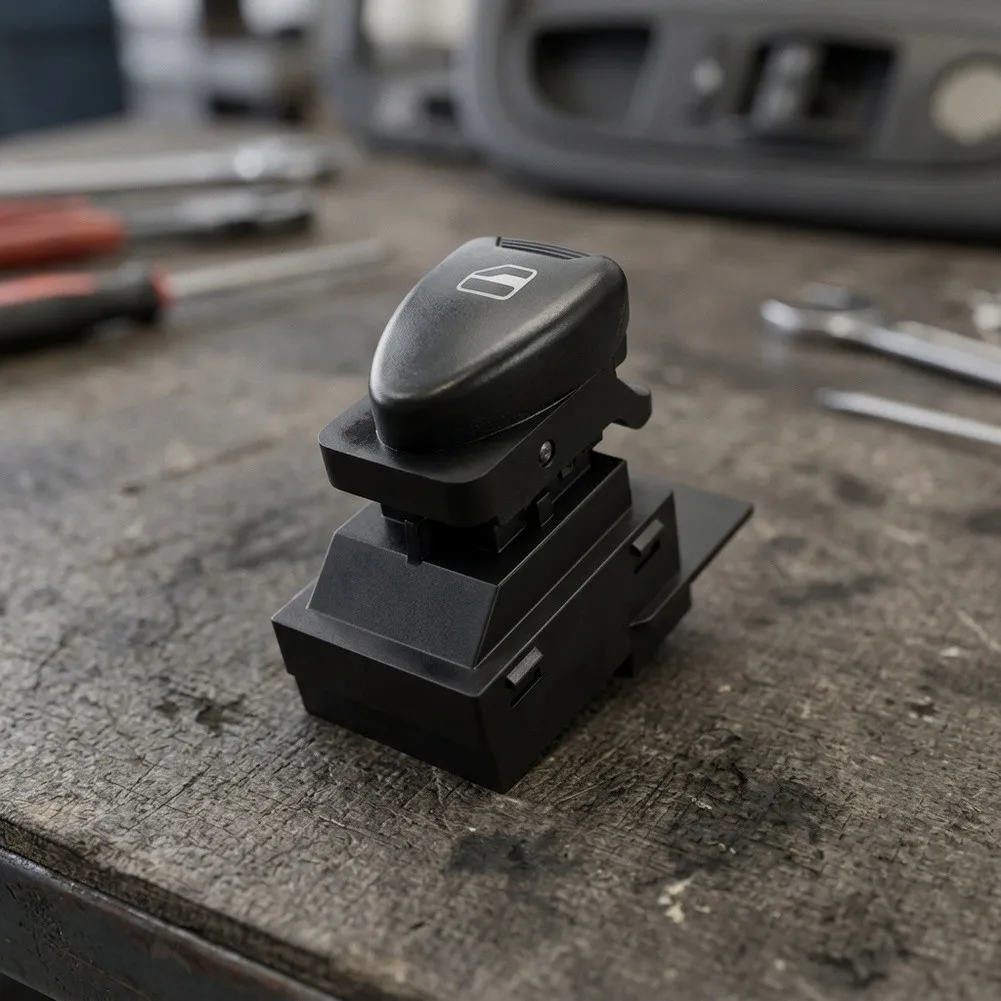 8-Pin Connector Switch Power Window Switch For Daily Driving Use Robust ABS Material Smooth Responsive Functionality