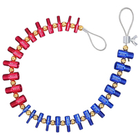26PCS Nut and Bolt Thread Checker Detachable Nut and Bolt Size Gauge Thread Gauge Suitable for Detecting Fixed Bolts or Threaded