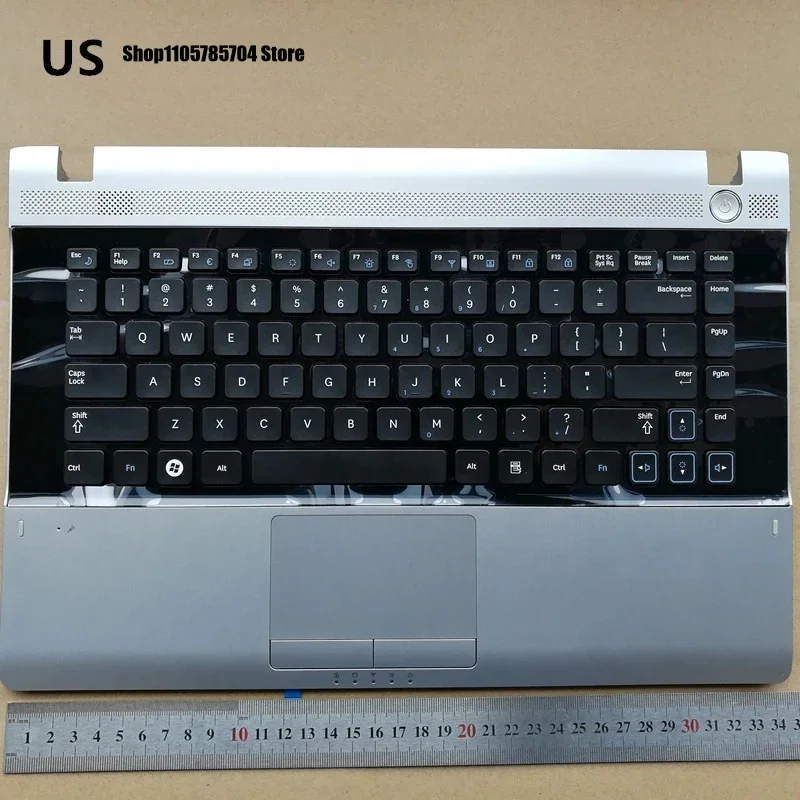 DL Brazil /US layout new laptop palmrest with keyboard  for Samsung  RV409 RV411 RV413 RV415 RV420 E3420 E3415