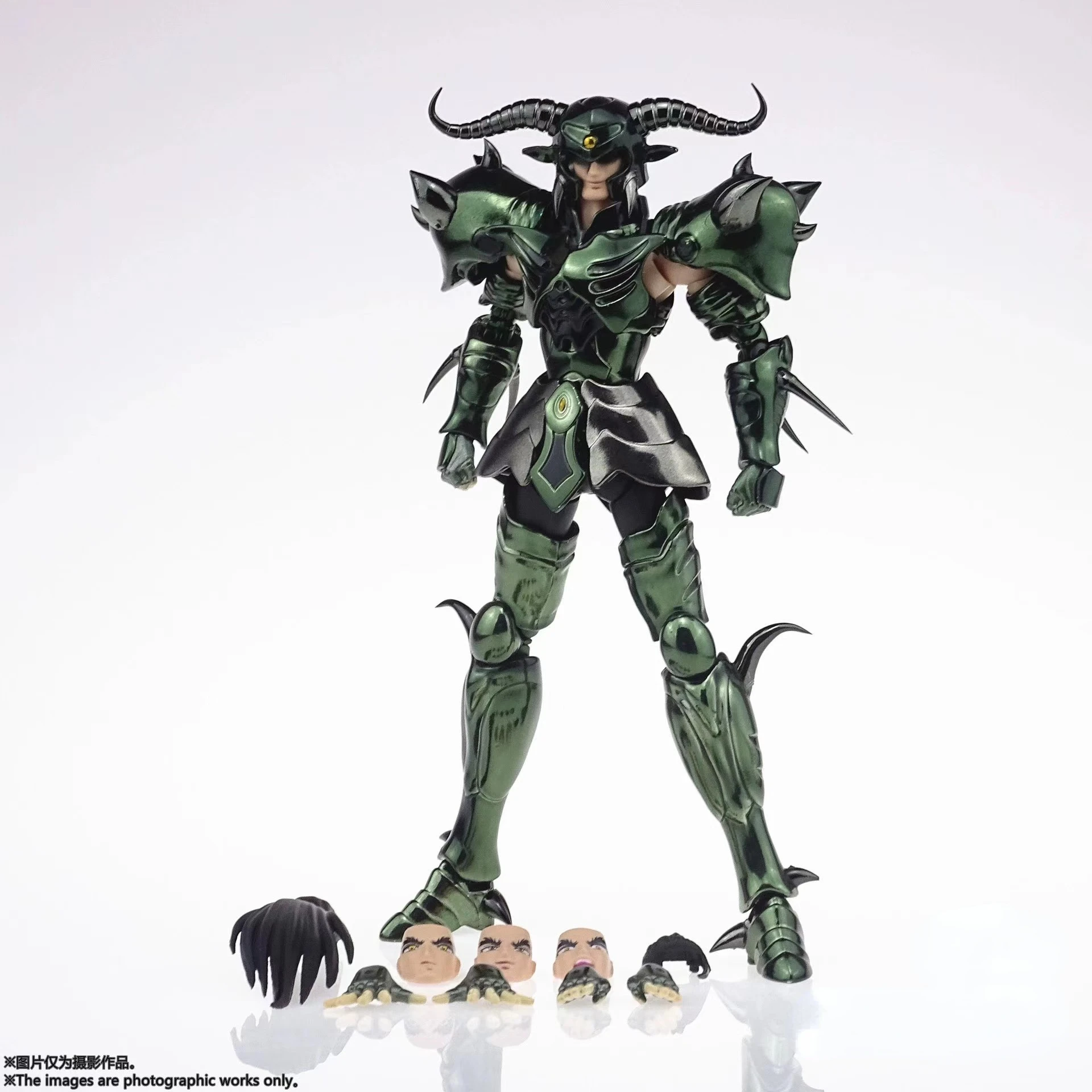 RH Saint Seiya Mythical Cloth EXM/EX Metal Minotaur Kangton Hades Ghost Zodiac Knight Action Figure Toy Gift