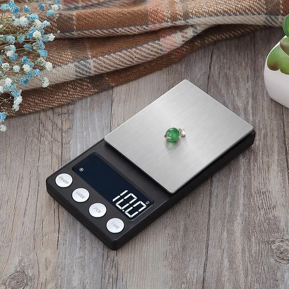 Digital Pocket Mini Scale Precision 0.01g LCD Jewelry Gold Diamond accessori grammo bilancia bilancia per cucina 1000g