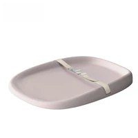Babyfond Coussin portable pour soins de bébé en matériau PU doux, imperméable, coussin de douche pour bébé, soin mobile 4