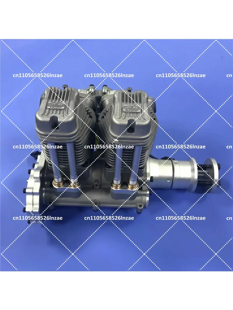 60CC 4-Stroke Double Cylinder Linear Engine for RC Airplane