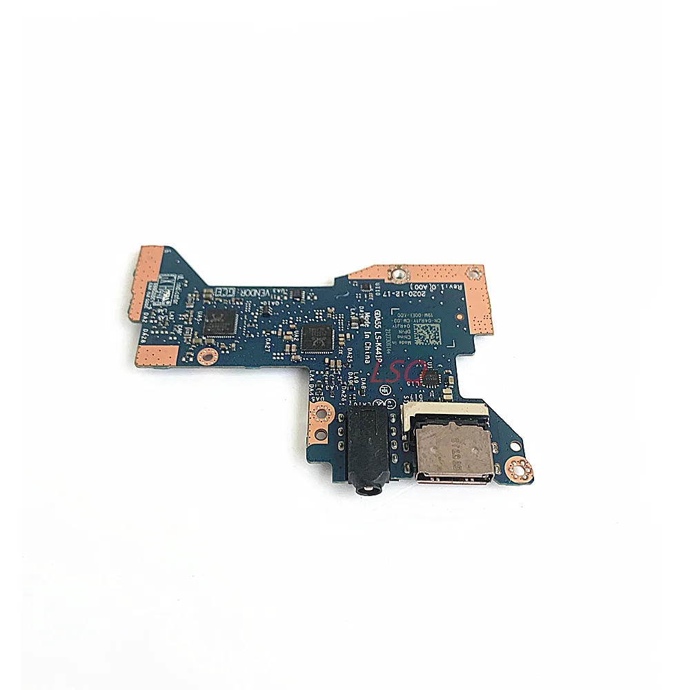 

LS-K441P For Dell 9510 9520 laptop audio port USB board FDB50 CN-04RJ1Y 4RJ1Y 100% Test OK