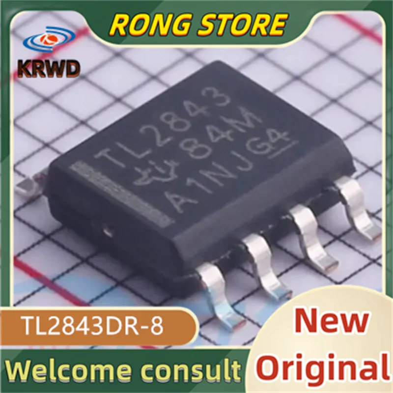 

5 шт. TL2843 Новый и оригинальный TL2843DR-8 TL2843DR TL2843D SOP-8