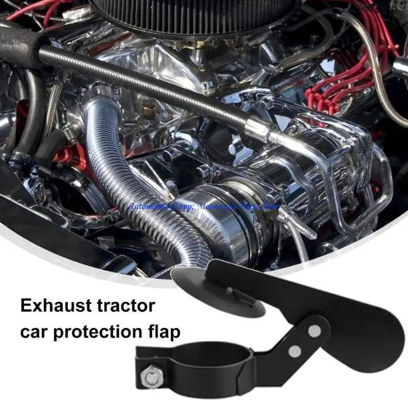 H7BD Diesels Generator Exhaust Pipe Rain Covers Guard Easy To Install And Maintain For All Weathers Protections Outdoor Use