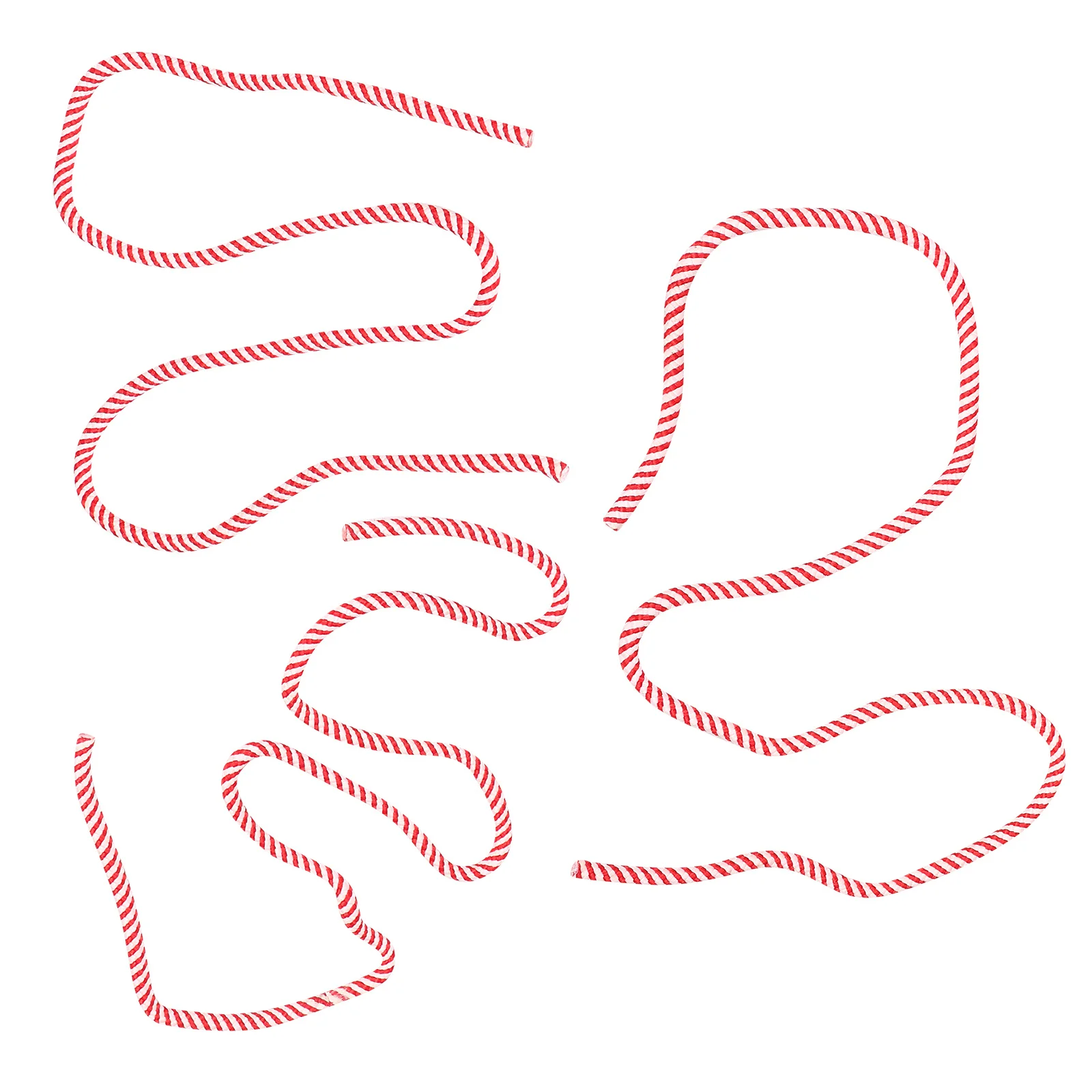 3Pcs Rope Trick Set Stiff Braided Illusion Gimmick for Stage Performance Close Up Beginners Professionals Ropes