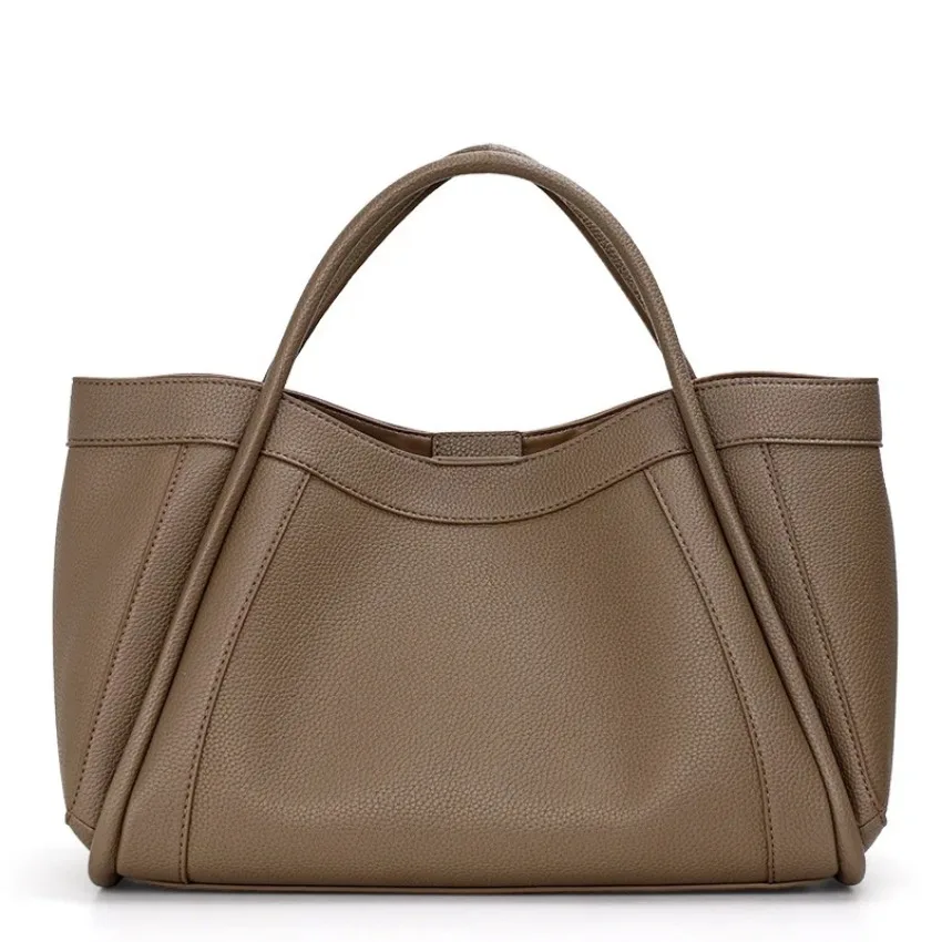 2024 New Arrival Women\'s Leather Bag Women\'s Handbag Fashion Commuter Mother Large Capacity Tote Single Shoulder Crossbody Bag