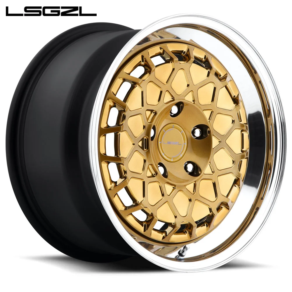 Customize Passenger Car Wheels 5x120  5x112 5*114.3 Rims 17 18 19 20 21 22 24 Inch Aluminium Alloy Wheel  for off Road Rims