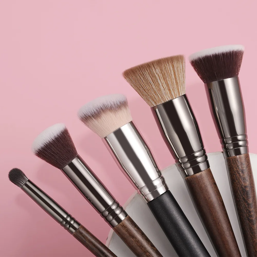 OVW 3pcs Makeup Brushes Set Recommend Foundation Brush Complexion Brush Cream Eye Shadow Brush brochas maquillaje