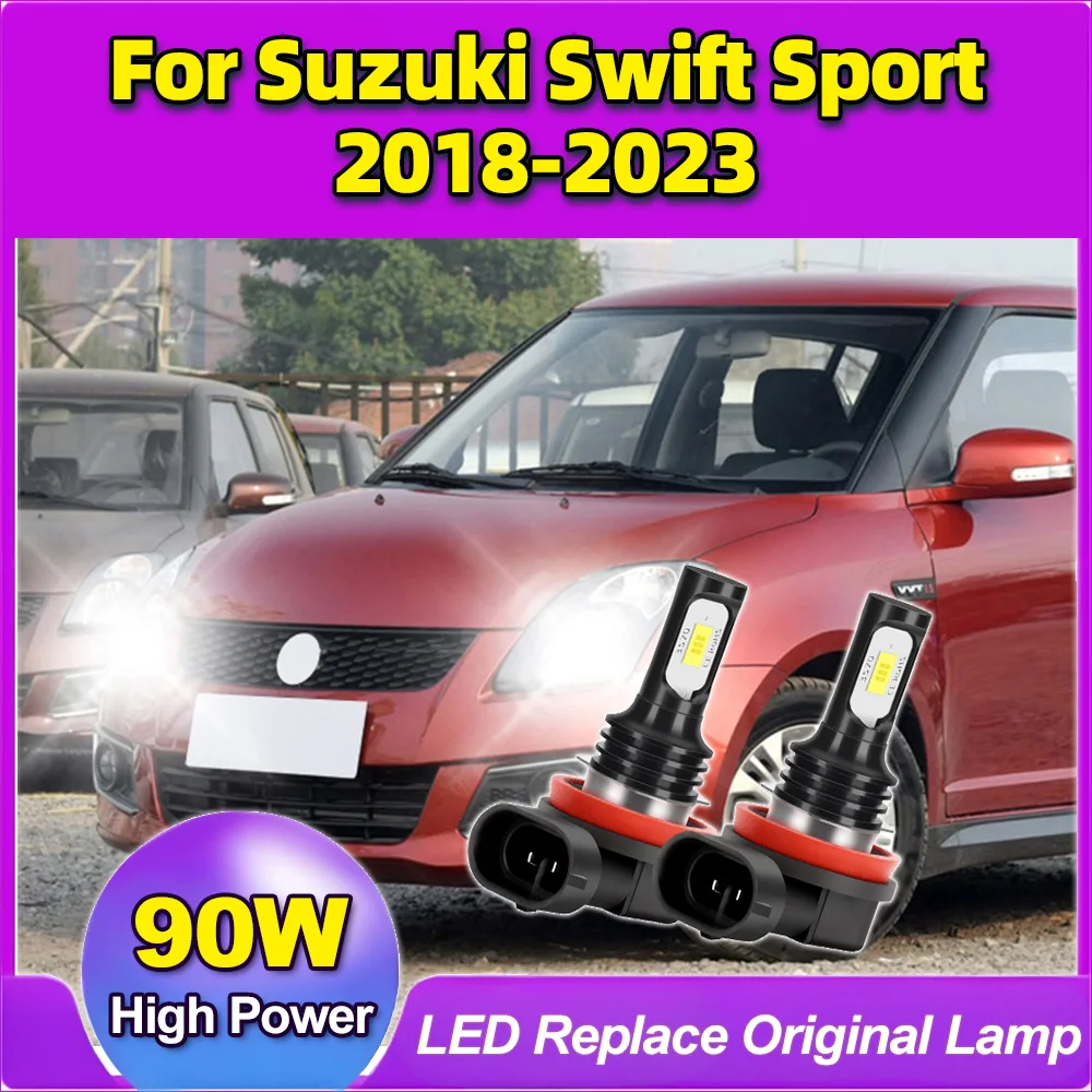 

H8 H9 H11 Car Fog LED Light Plug And Play 20000LM CSP Chips Auto Fog Lamp For Suzuki Swift Sport 2018 2019 2020 2021 2022 2023