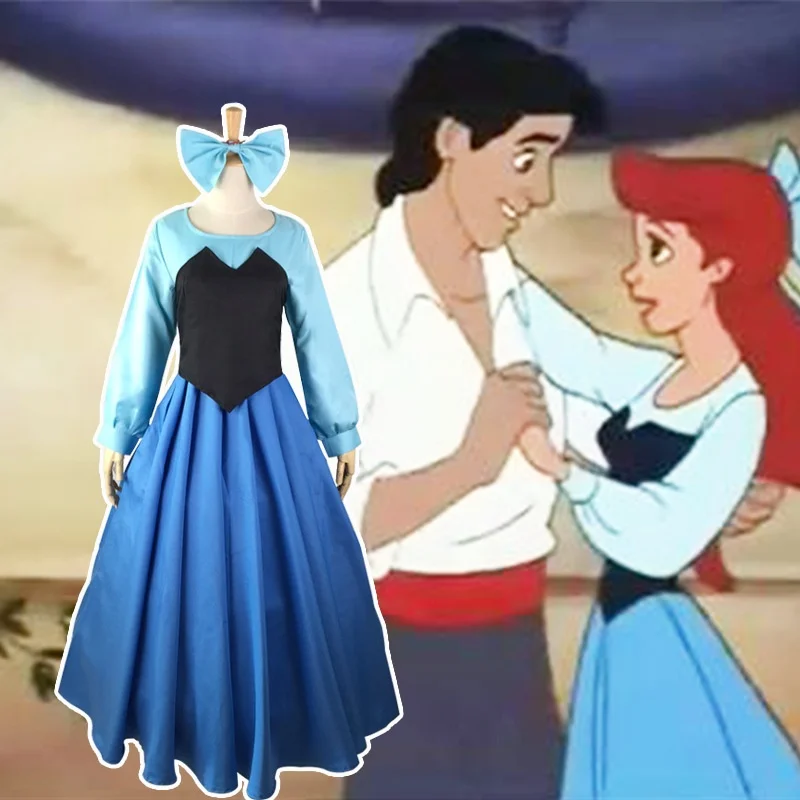 

Костюм для косплея «Принцесса Русалочка» для взрослых, аниме-одежда, женская мода, осенний сезон