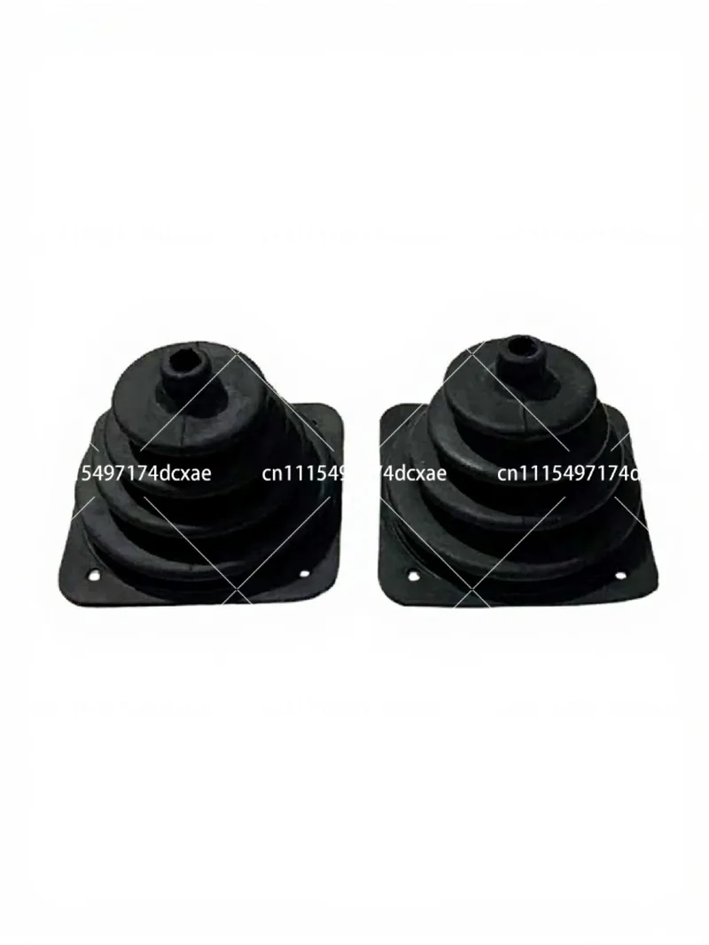 Waterproof Rubber Protective Cover for Concrete Sprayer Pump Truck Remote Control Joystick, 61x61mm Dustproof Sleeve