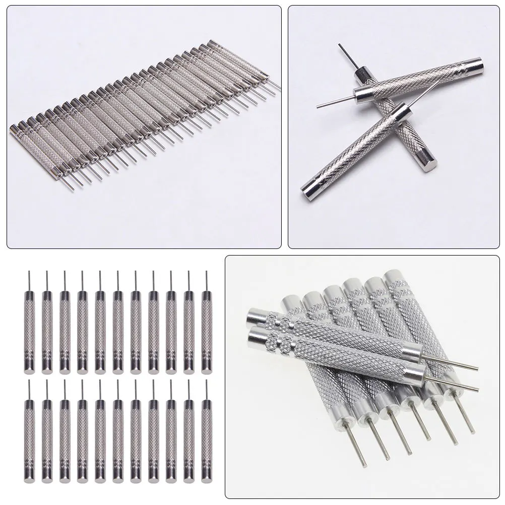 

24pcs Spring Bar Removal Tool Watch Band Link Remover Rustproof Durable For Watch Strap Repair Tools Table Accessory