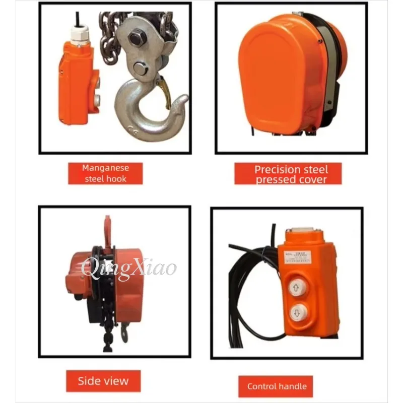 Hook Mounted Hand Chain Hoist 1Ton 2Ton 3Ton 5Ton 10Ton Manual Chain Lifting Tackle For Warehouse Factory Use With 3m Chain