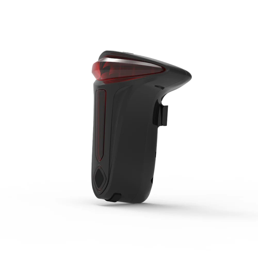 Omni bicicleta luz trasera casco fácil instalación USB recargable señal bicicleta luz trasera bicicleta luz trasera Led