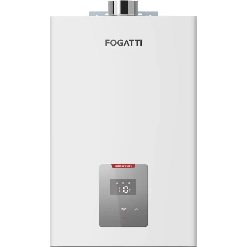 For FOGATTI Natural Gas Tankless Water Heater, Indoor 5.1 GPM, 120,000 BTU Instant Hot Water Heater, InstaGas Classic 120 Series