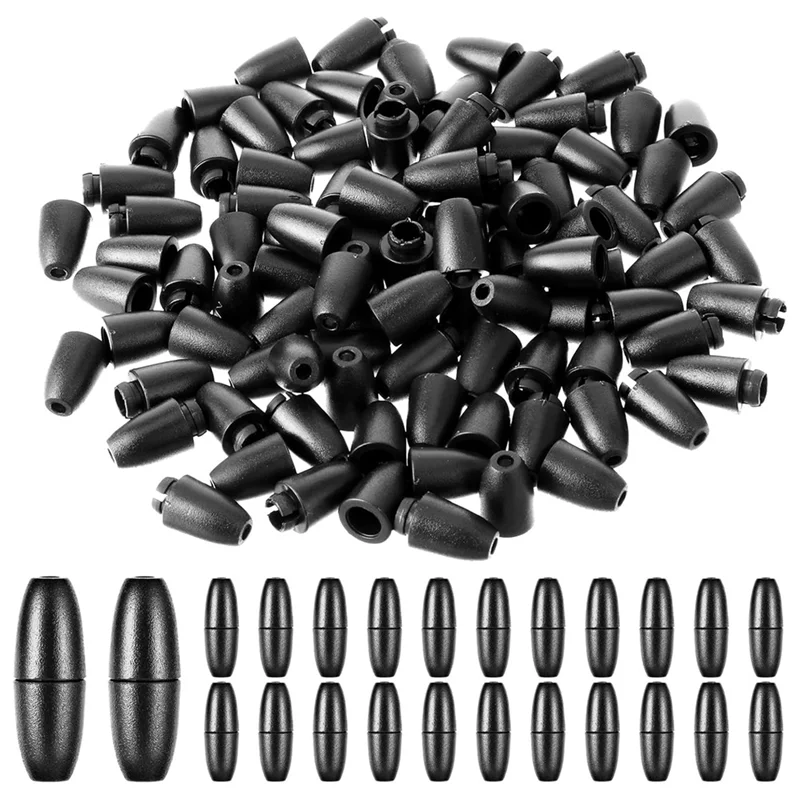 

ABJT-100Pcs Breakaway Clasps For Necklaces,Breakaway Safety-Clasps For Lanyard Clasp Bead Barrel Connectors For Necklaces