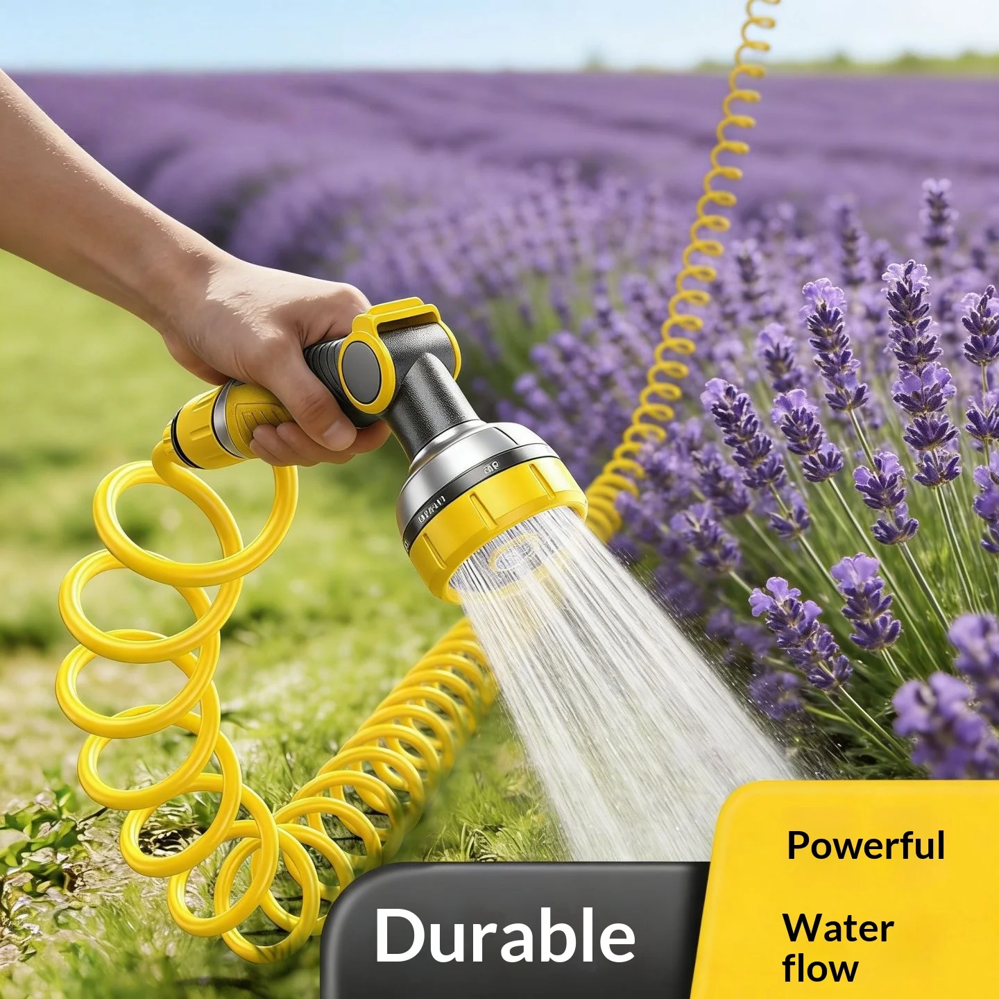 Garden Water Gun Spring Water Pipe Nozzle Courtyard Faucet Household Balcony Shower Watering Hose Multi-Function Shower Flush