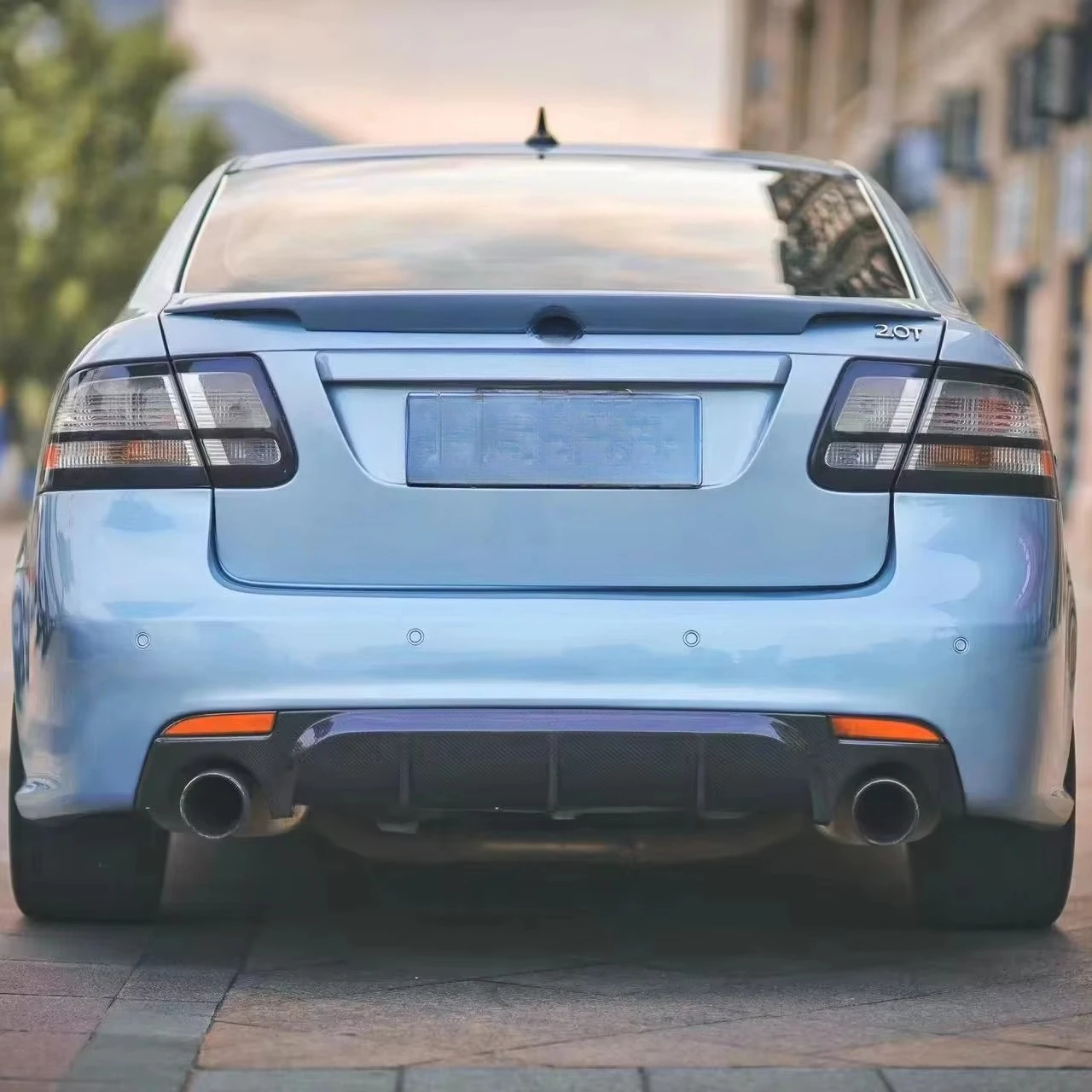 

For SAAB 9-3 Turbo X Rear Spoiler SAAB 93 Trunk Spoiler Turbo X Style