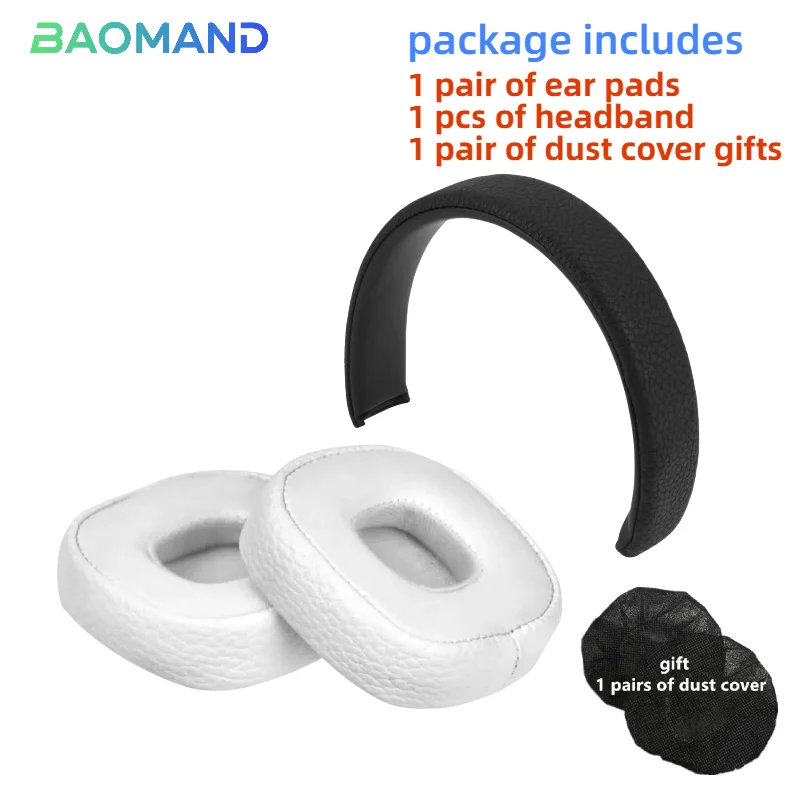 1 set Vervanging Oorkussen Hoofdband voor MARSHALL MAJOR III BLUETOOTH Marshall 3 generatie Hoofdtelefoon Memory Foam Oorkussenhoes