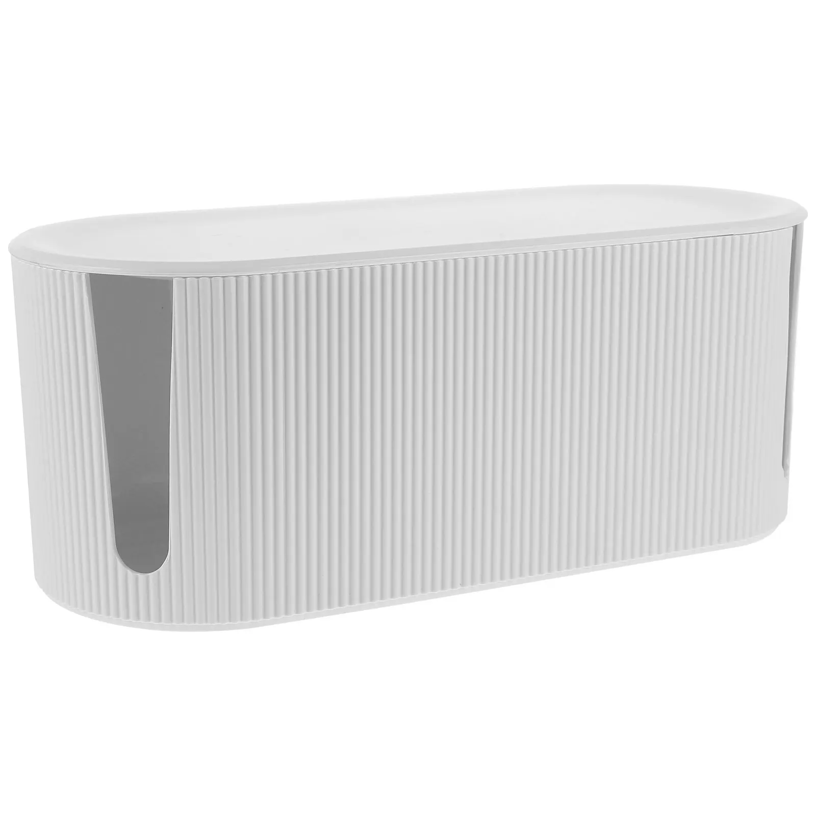 

Practical Cable ganizer Box Shallow Green Strip Junction Wire Management Desk Power Cord Storage PP Material Heat Dissipation