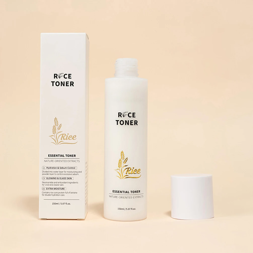 

Rice Toner Skin Care Essence Private Label Long Lasting Hydrating Moisturizer Nature Oriented Extract Custom Makeup Wholesale