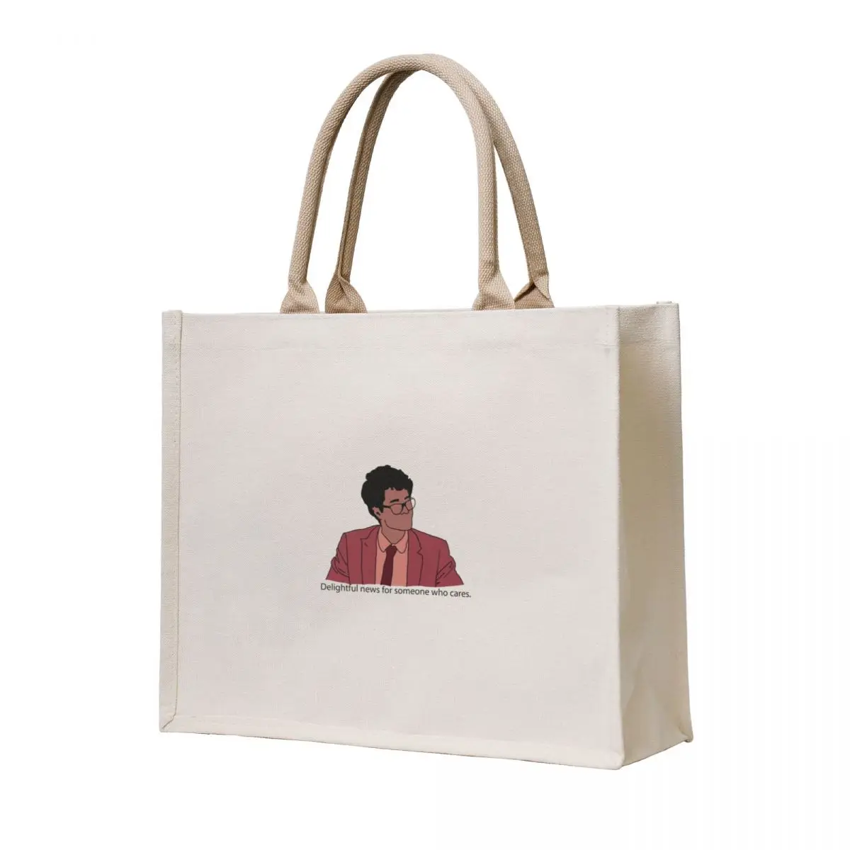 

Delightful news for someone who cares. (Richard Ayode) Tote Bag Cloth bag Candy bags Gift bags