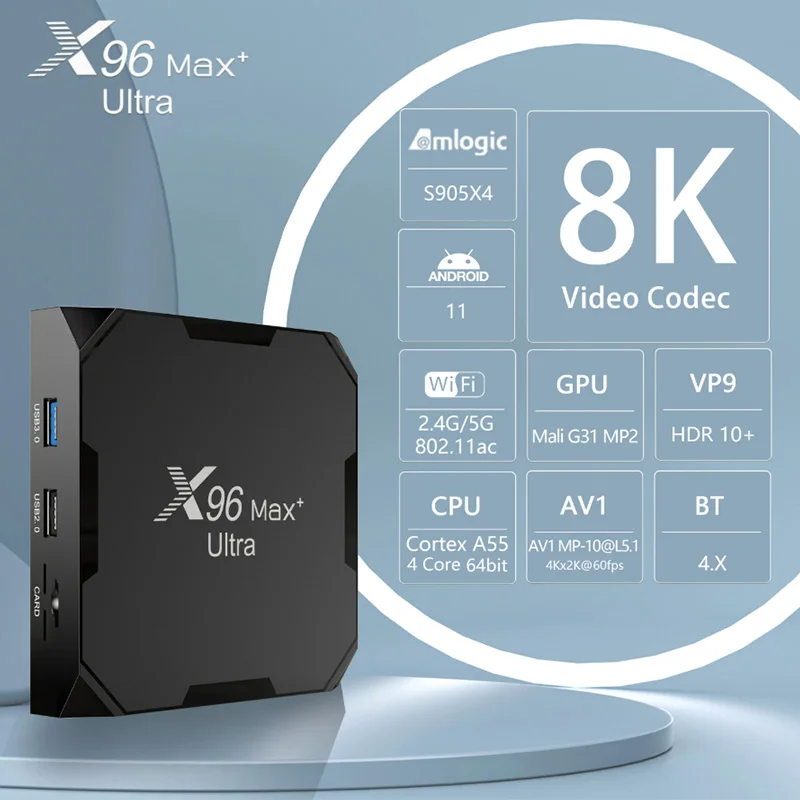 Tv Box X96 Max Plus…