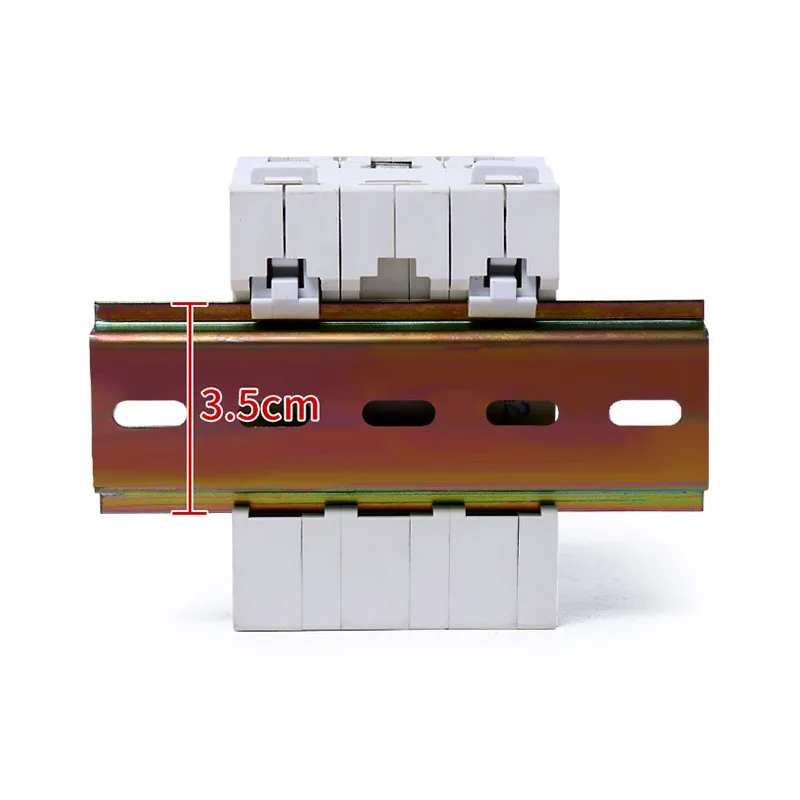 DZ47 400V 1-4P 3-125A C Type Mini Circuit Breaker MCB Short Overload Circuit Protector 35mm Din Rail Mount Breaking Capacity 6KA