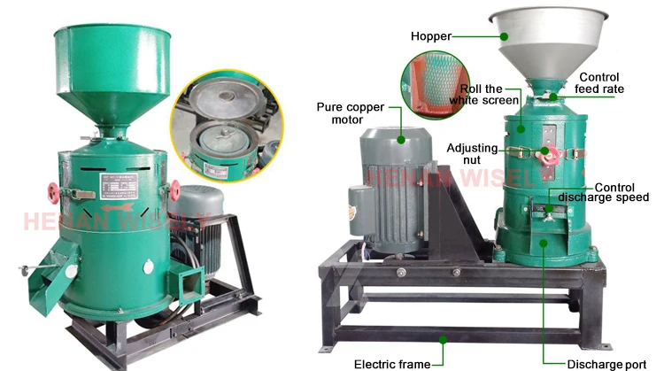 Soybean corn wheat Bean Grain peeling machine corn peeling machine