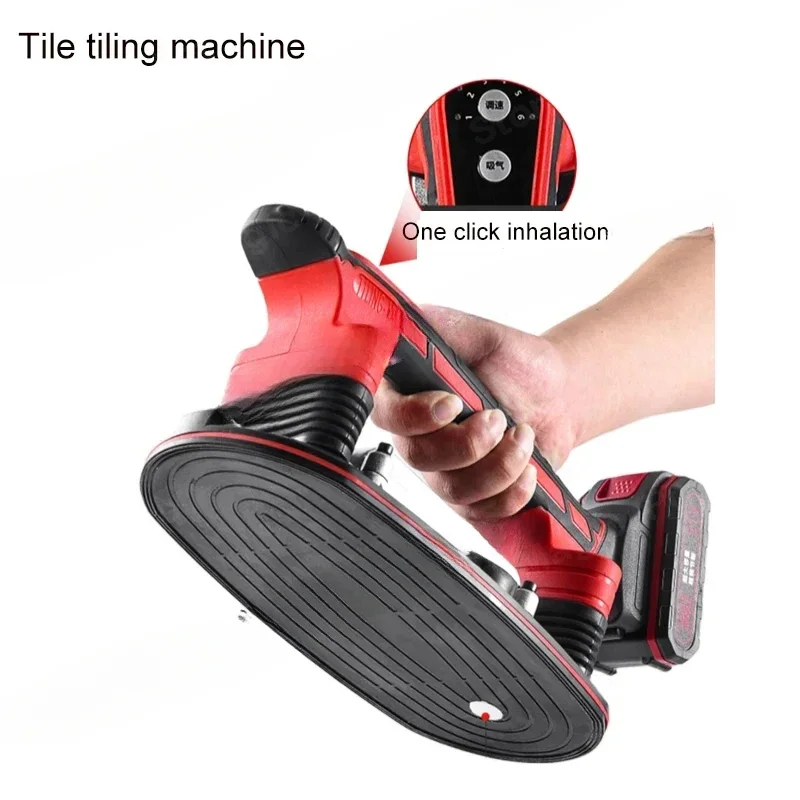 Tiling Machine High Loading Capacity Wall Floor Tiles Laying Vibrating Tool Utility Tools with Enlarged Suction Cup