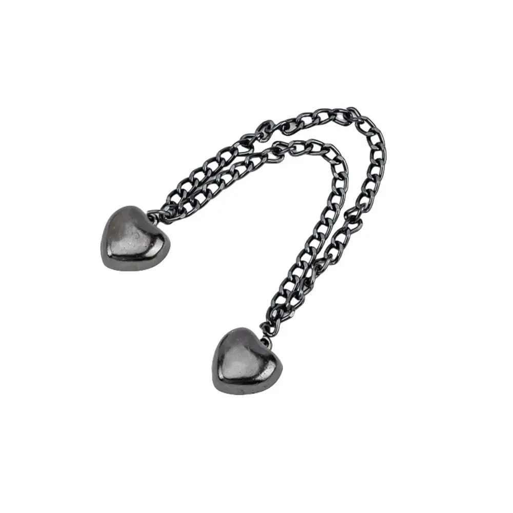 Multi-Function Magnetic Clothing Clip Button Non-hole Leg Cuff Fixing Pin Metal Waist Buckle Tassel Chain Cuff-link Scarf