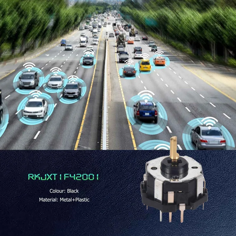 Interruttore a bilanciere a chiave per Encoder di navigazione per auto con interruttore a 4 vie con Encoder a pulsante