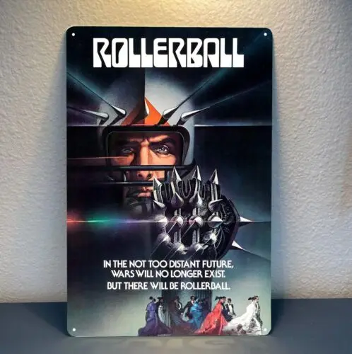 Rollerball Movie Metal Poster - Collectable Tin Sign - 20x30cm sign