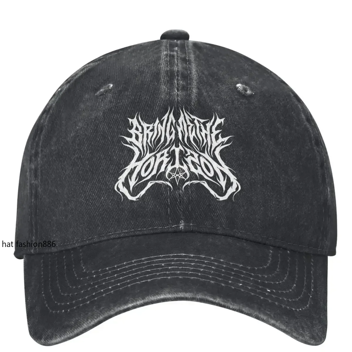 BMTH Bring Me The Horizons Brutal Logo  Baseball Cap Rock Music Tennis Skate Trucker Hat Men Adult Sun-Proof Baseball Caps