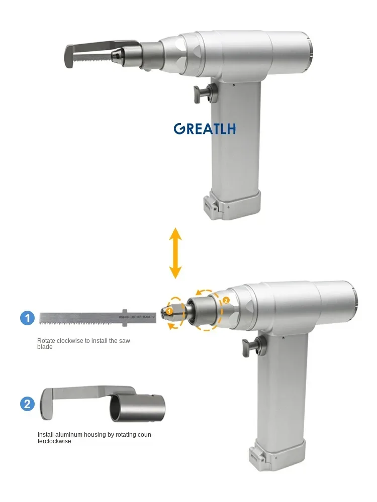 Medical sternal saws, high temperature and pressure, orthopedic instruments