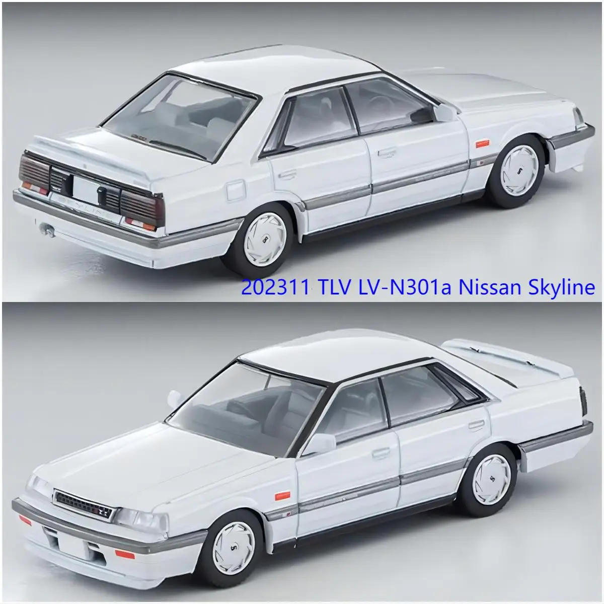 

Коллекционная модель автомобиля TOMYTEC TOMICA TLV LV-N301a Nissan Skyline 4-door HT GT pass 202311, литой под давлением