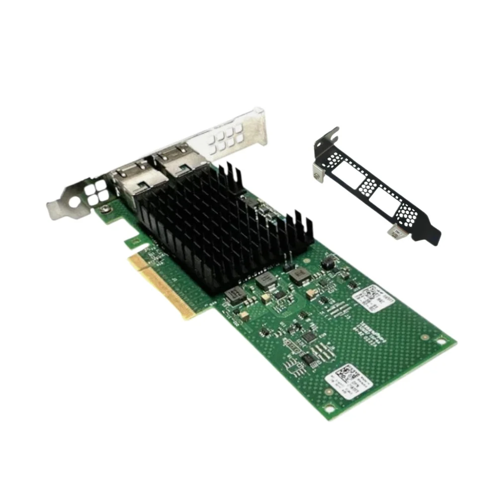 X710-T2L Dual Port 10G PCIe Network Card Low Profile Server NIC 2.5G 1G 10G Ethernet Adapter BCM5719 Chip Bulk