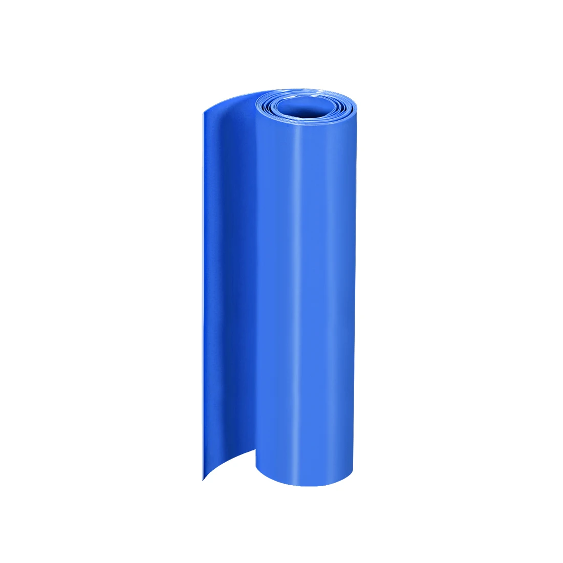 1/2/3/5Meter Blauw PVC Krimpkous 20-140mm Diameter 31-220mm Platte Breedte Pre Cut Krimpkous voor Voedingen