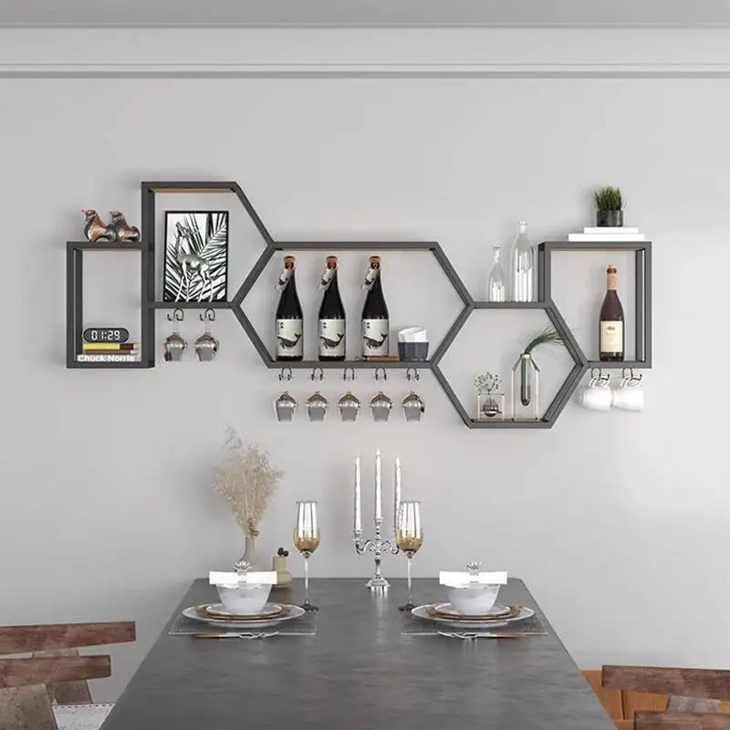 

Showcase Space Saver Alcohol Cabinet Liquor Shelves Modern Cocktail Display Cabinet Nightclub Metal Angolo Bar Furniture