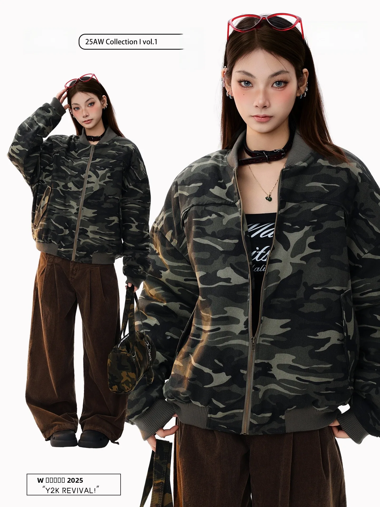 

Мужская зимняя куртка-пилот PBB в американском ретро-стиле, камуфляжная, утепленная, из хлопка, на молнии, с длинными рукавами, для пар, уличный стиль