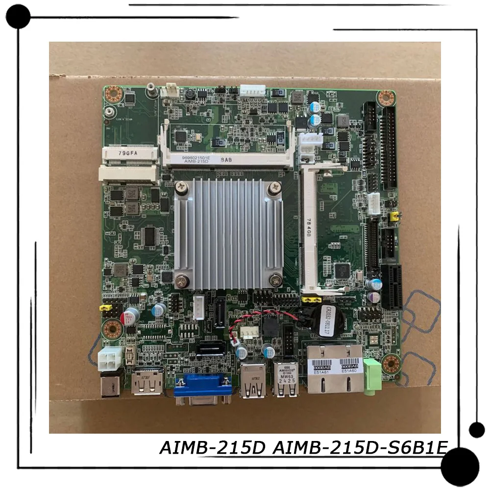 AIMB-215D AIMB-215D-S6B1E For Advantech Industrial Motherboard 4 Core J1900 Dual Network Port 6 Serial Port